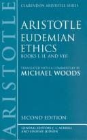 Cover of Eudemian Ethics