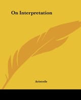 Cover of On Interpretation