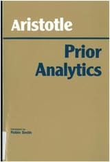 Cover of Prior Analytics