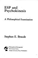 Cover of ESP and Psychokinesis: A Philosophical Examination