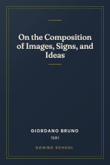 Cover of On the Composition of Images, Signs, and Ideas