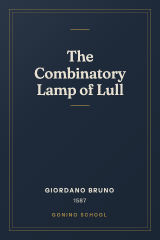 Cover of The Combinatory Lamp of Lull