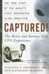 Cover of Captured! The Betty and Barney Hill UFO Experience