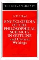 Cover of Encyclopedia of the Philosophical Sciences