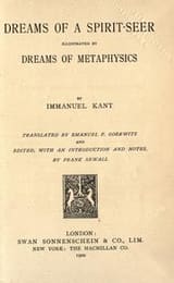 Cover of Dreams of a Spirit-Seer