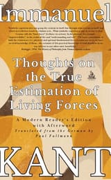 Cover of Thoughts on the True Estimation of Living Forces