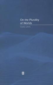 Cover of On the Plurality of Worlds