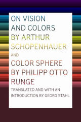 Cover of On Vision and Colors